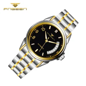 Multifunction Calendar Mechanical Luxury Elegant Horloges Automatic Waterproof Watch Men Fashion Watches Quality  Wristwatch