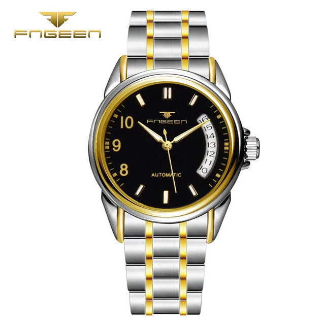 Multifunction Calendar Mechanical Luxury Elegant Horloges Automatic Waterproof Watch Men Fashion Watches Quality  Wristwatch