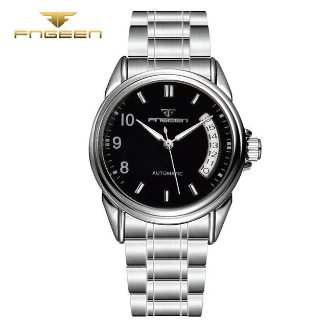 Multifunction Calendar Mechanical Luxury Elegant Horloges Automatic Waterproof Watch Men Fashion Watches Quality  Wristwatch