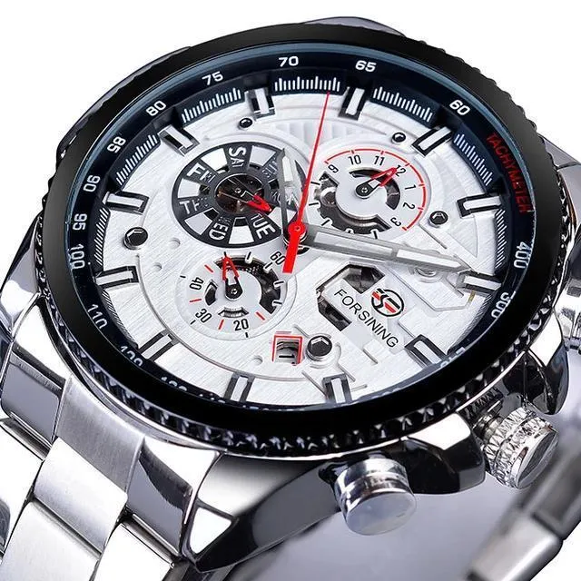 Multifunctional Luxury Stainless Steel Men Watch