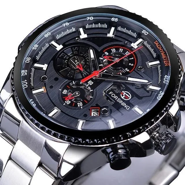 Multifunctional Luxury Stainless Steel Men Watch