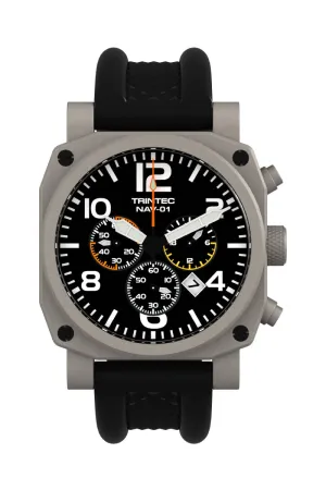 NAV-01 Chronograph / Stainless / Quartz