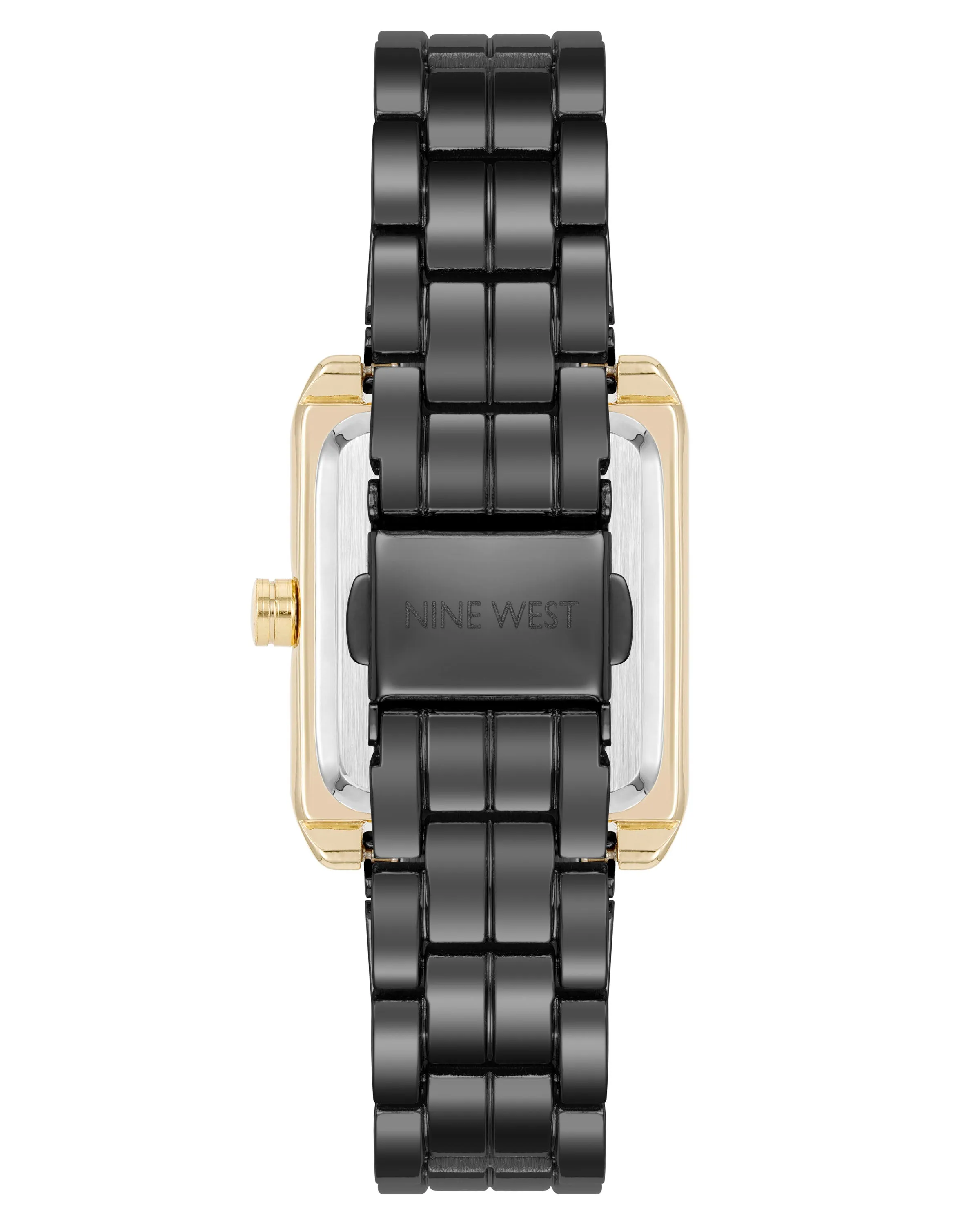 Nine West Black Dial Analog Watch For -  Ladies NW-3064BKTT