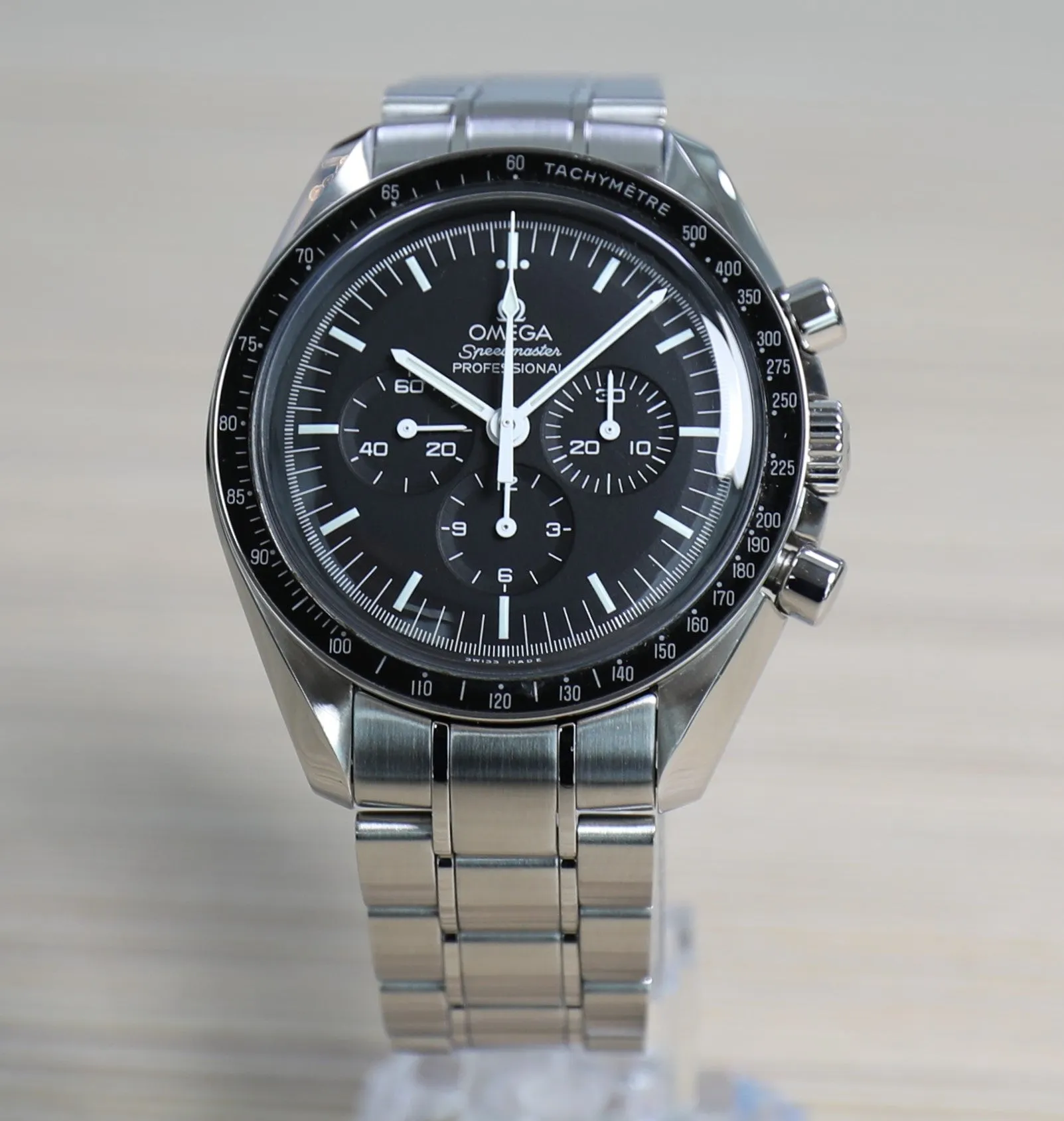 Omega Speedmaster Professional Moon Watch – Hesalite – Unworn – Full Set – 1861 Caliber
