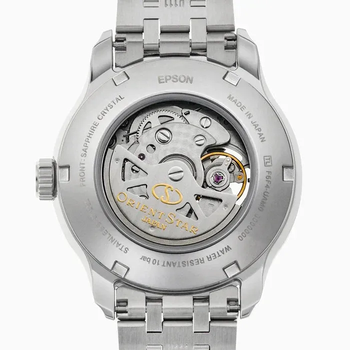 Orient Star Contemporary Layered Skeleton Men's Silver Watch RE-AV0B08L00B