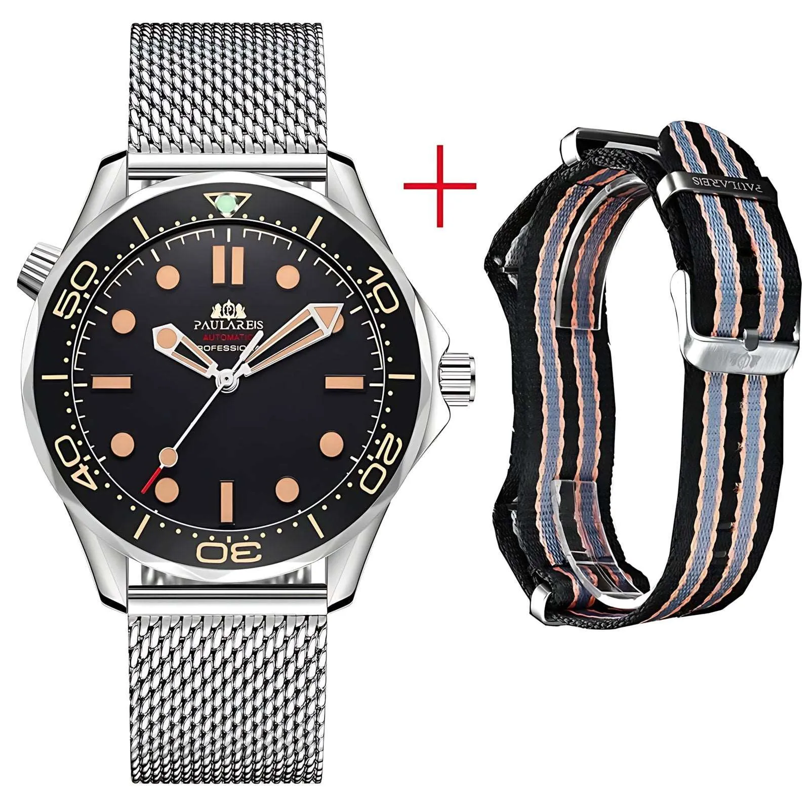 Paulareis 007 Seamaster Automatic Homage Watches