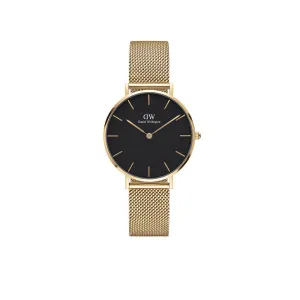 Petite 32mm Evergold - Gold & Black Watch