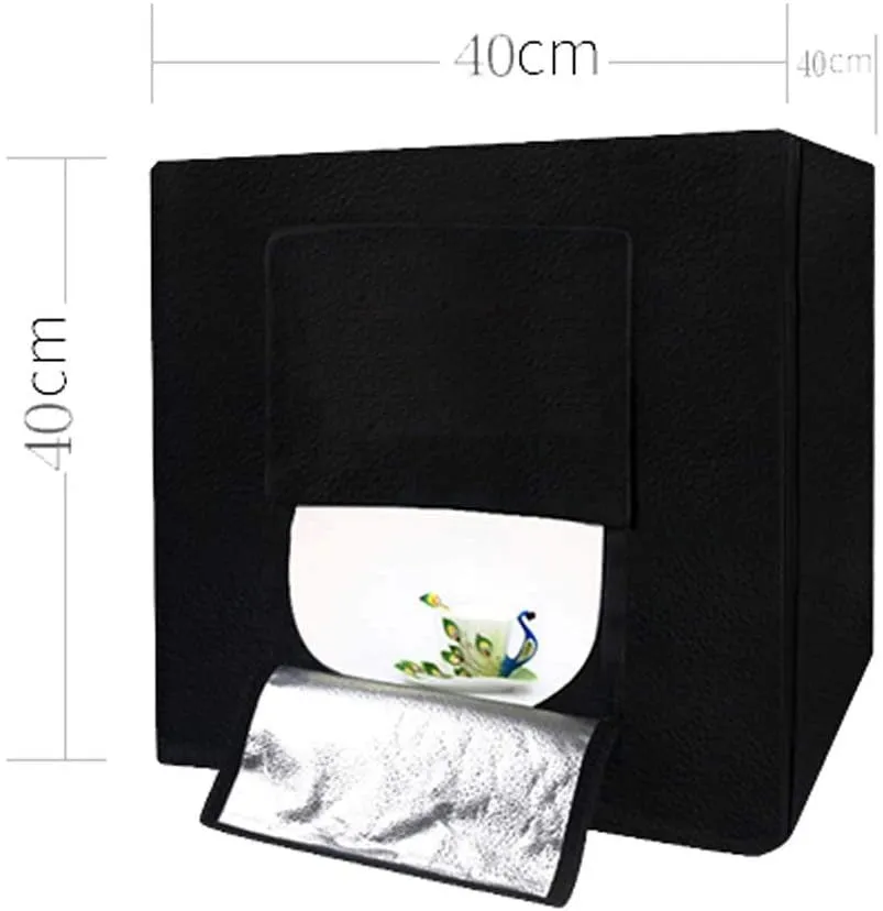 Photo Studio Light Box Photography Lighting Kit, Photo Studio 40Cm