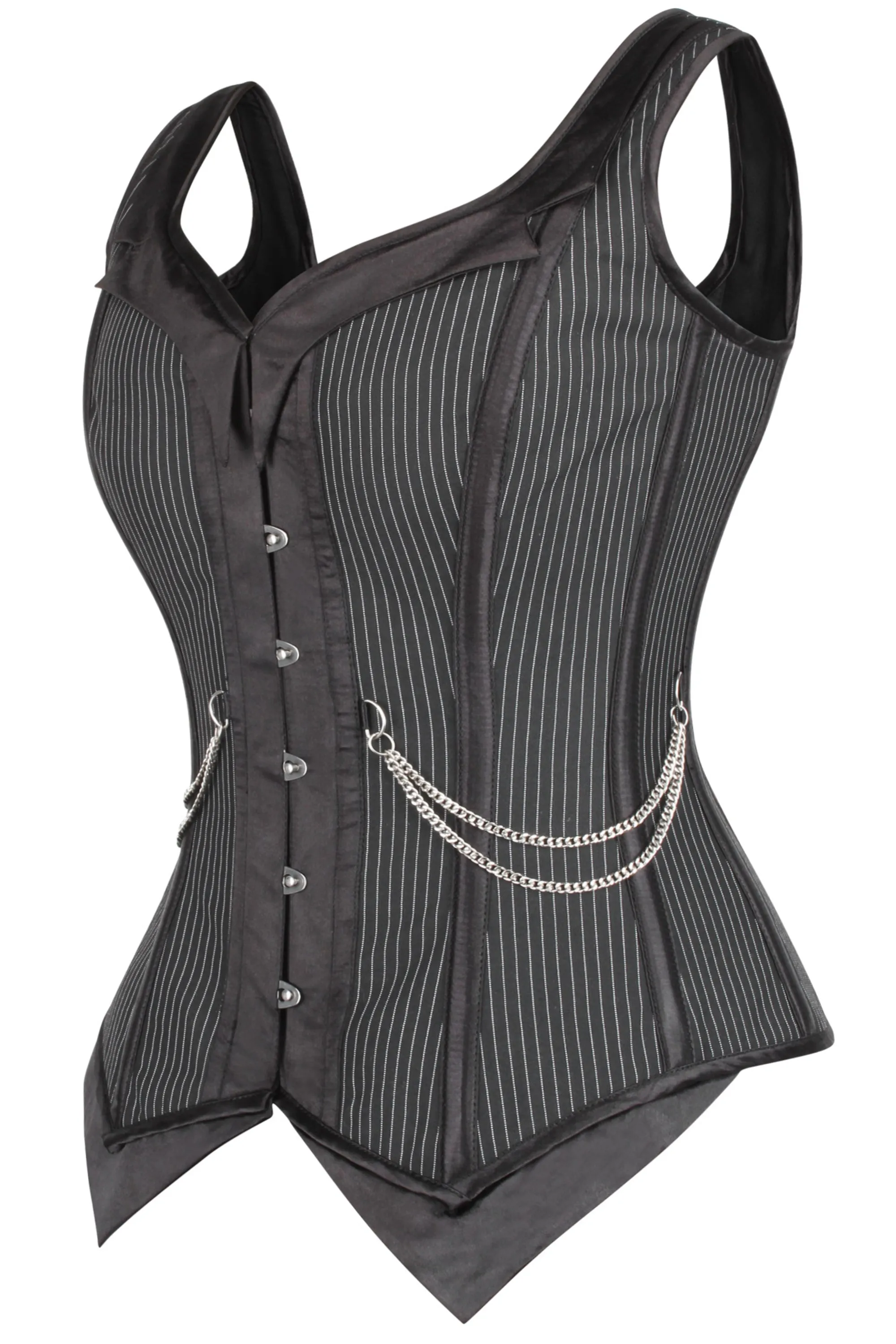 Pinstripe Waistcoat Corset