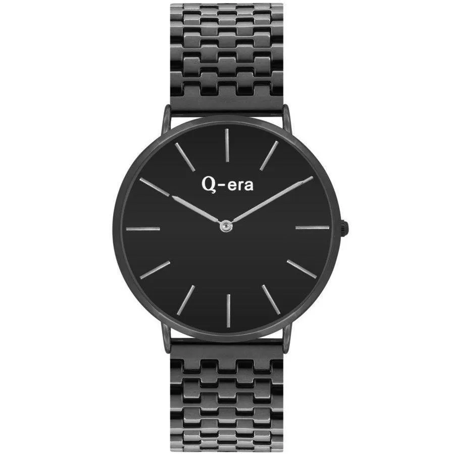 Q-era Rose Gold Black Women's Watch - QV2804-13