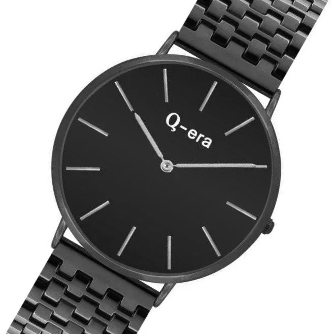 Q-era Rose Gold Black Women's Watch - QV2804-13