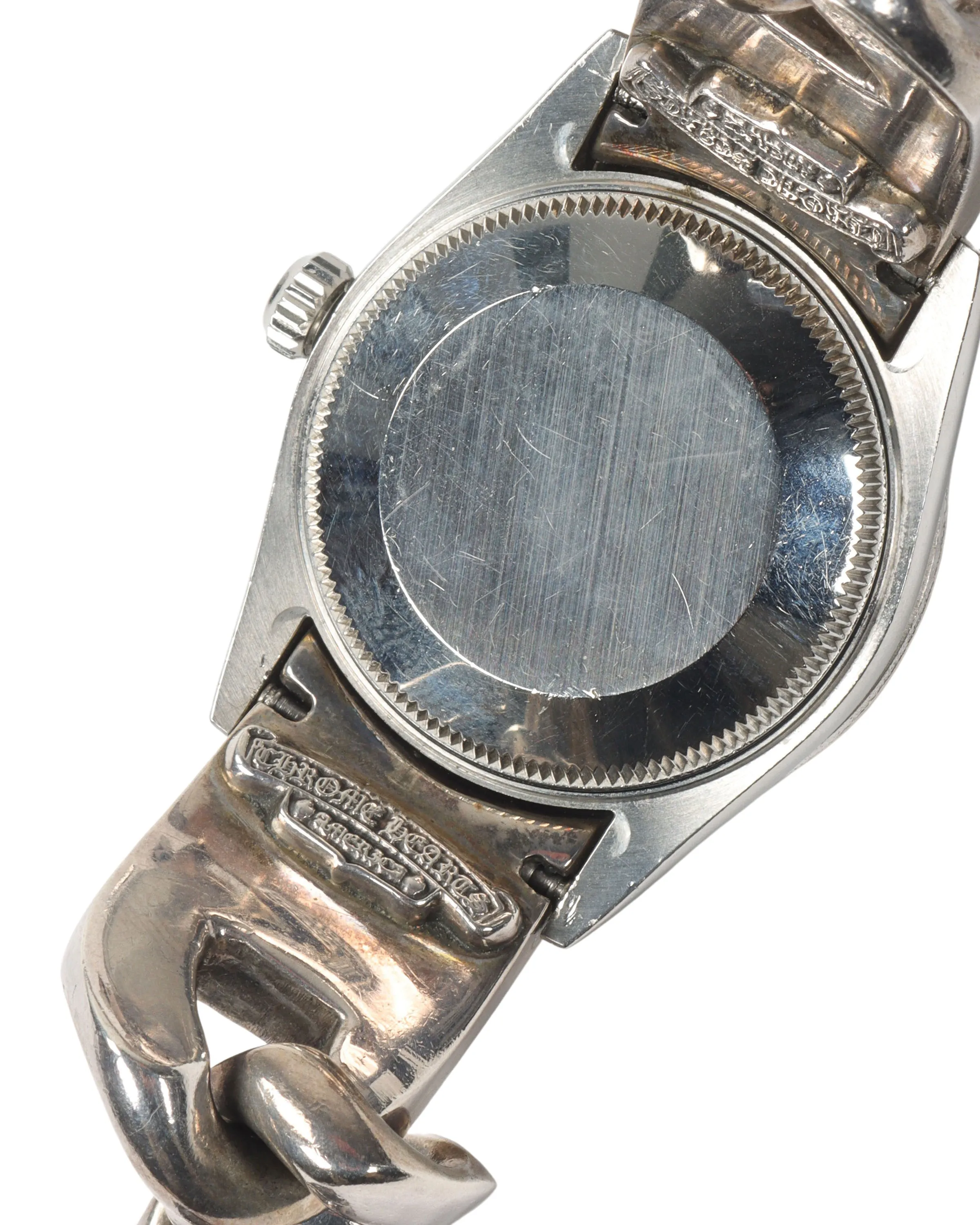 Rolex Silver & Diamond Mother of Pearl Datejust