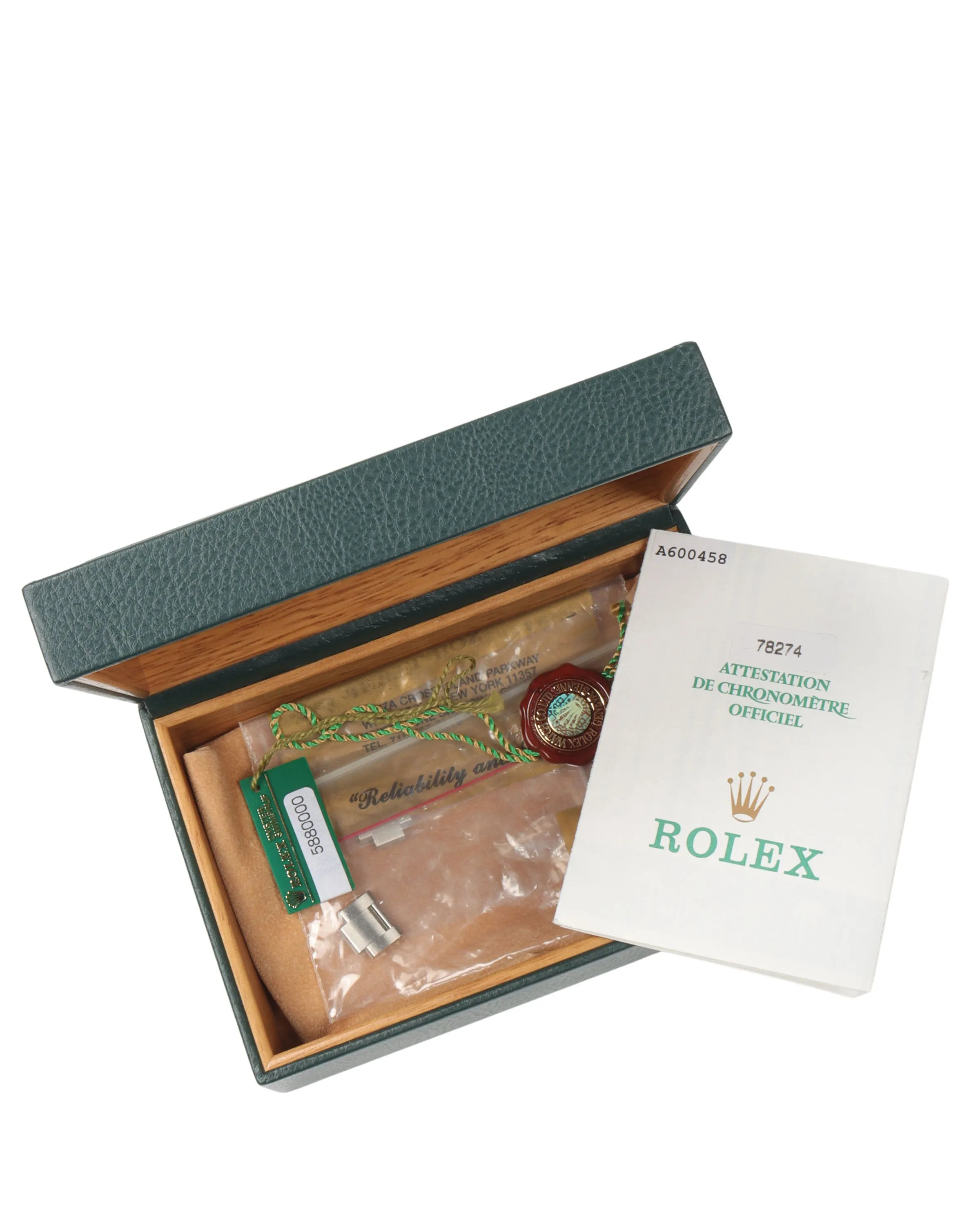 Rolex Silver & Diamond Mother of Pearl Datejust