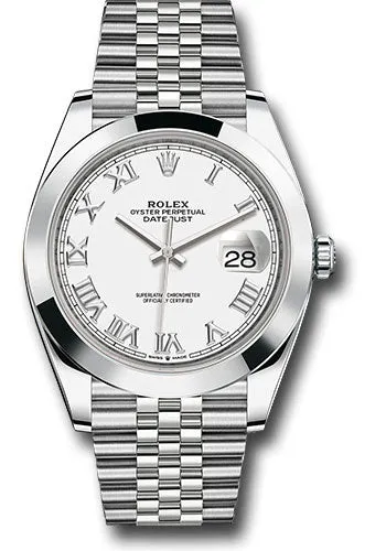 Rolex Steel Datejust 41mm Watch 126300 wrj