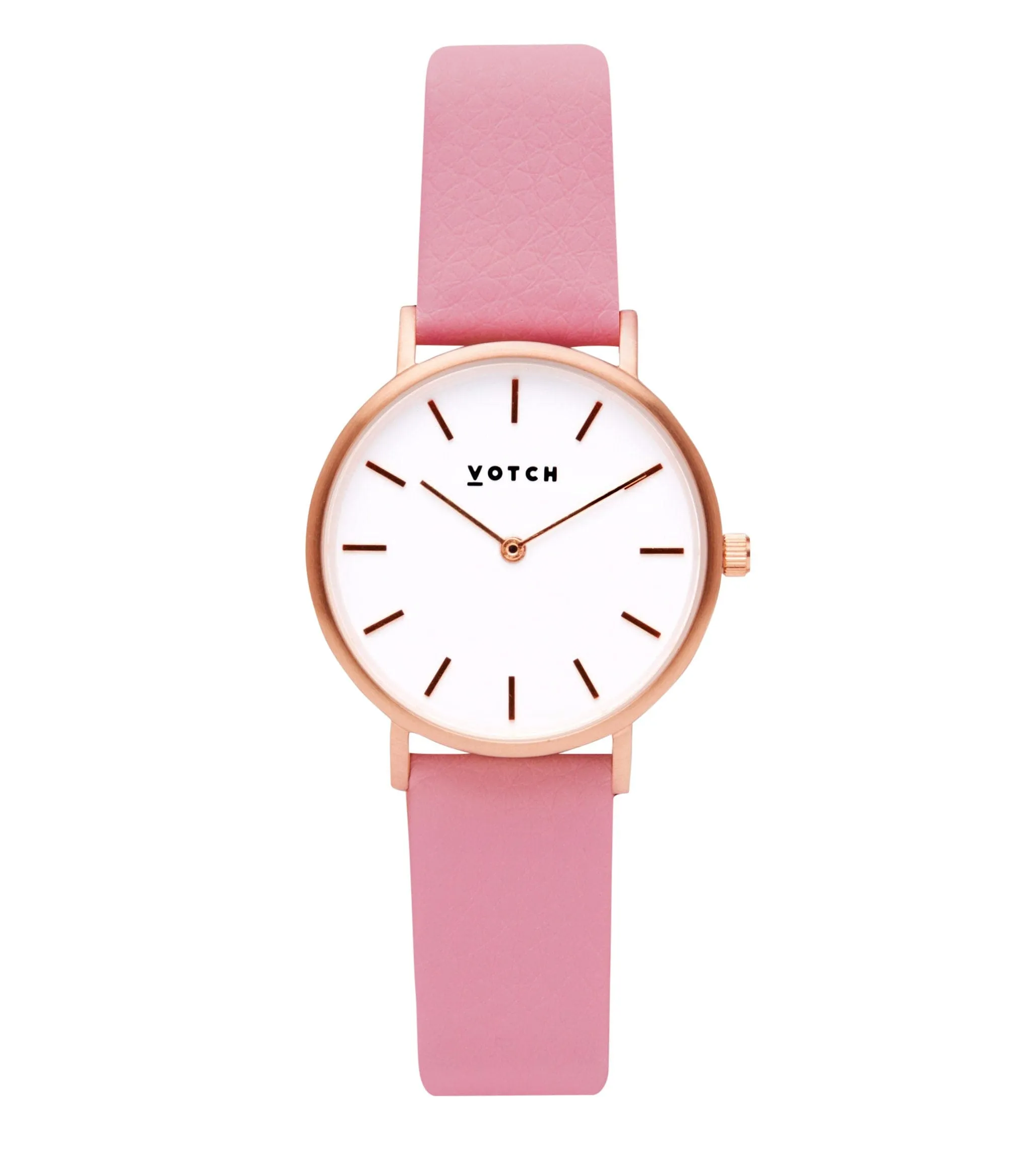 Rose Gold & Flamingo Pink Watch | Petite