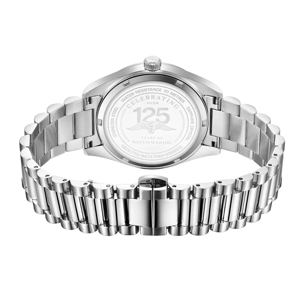 Rotary Gents Steel Heritage Sport Watch