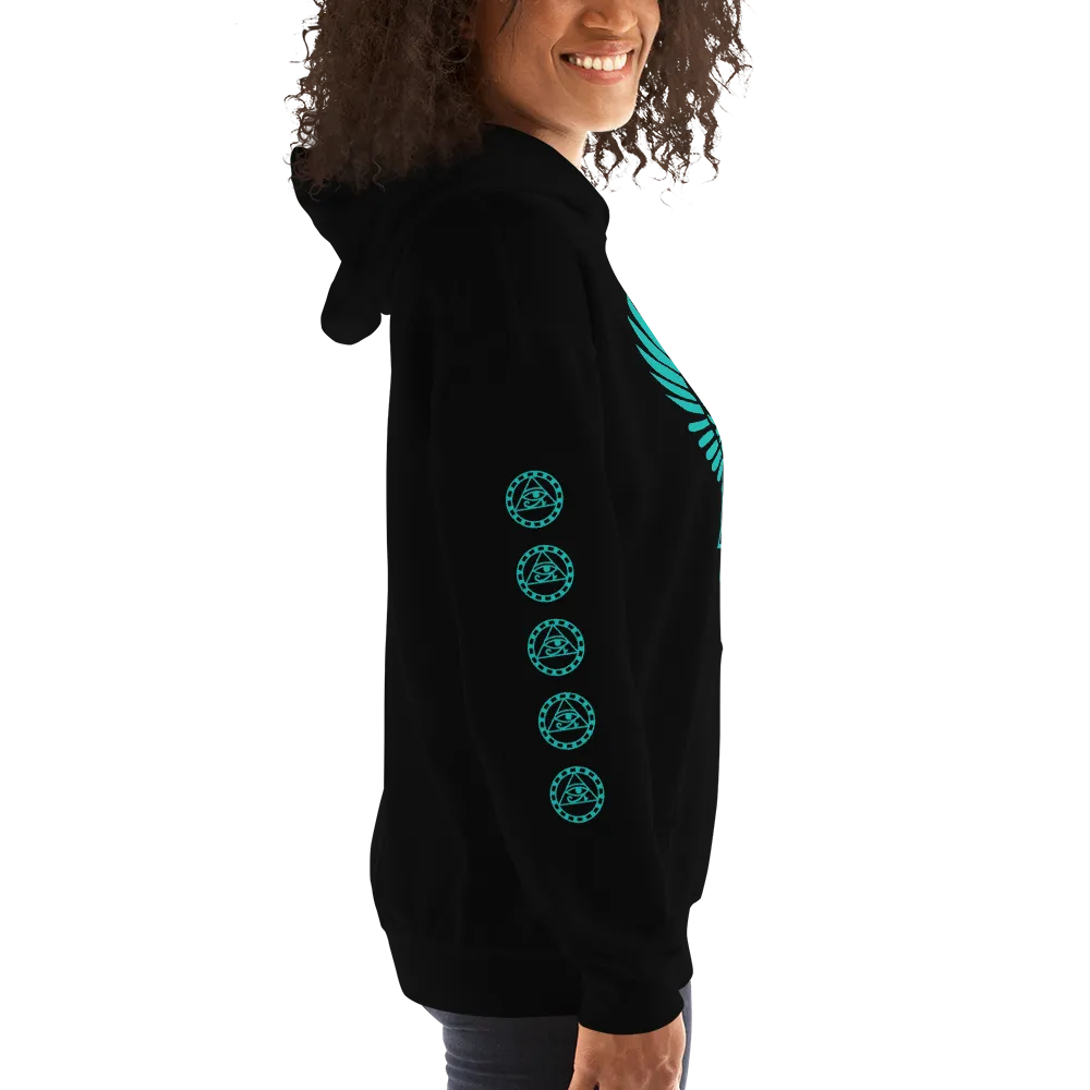 ROYAL. | Urban Resort | RA PARTY ROYAL GRAND RISE Unisex Heavy Blend Hoodie MINT EMBLEM (2 VARIETIES)