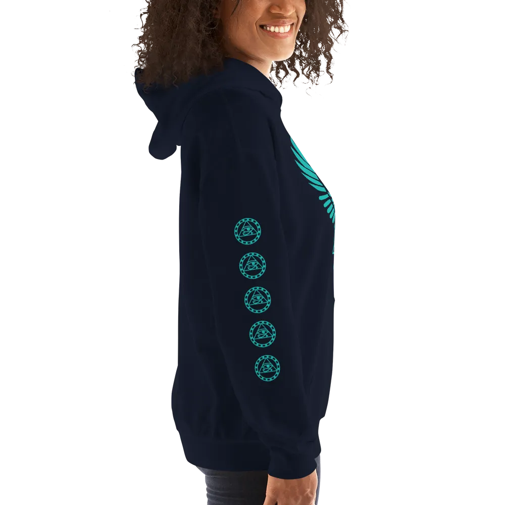 ROYAL. | Urban Resort | RA PARTY ROYAL GRAND RISE Unisex Heavy Blend Hoodie MINT EMBLEM (2 VARIETIES)
