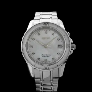 Seiko - Sportura Kinetic Diamond Accent