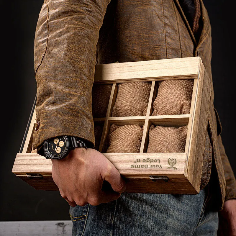Shriners Watch Case - (8 Slots)