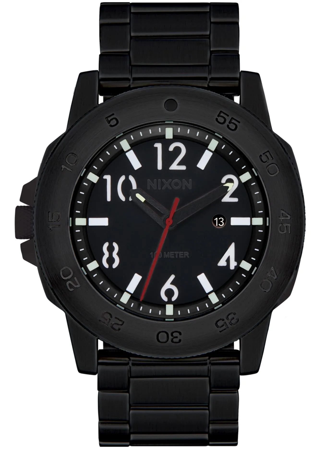 Smyth 44 Super Black/Black Watch