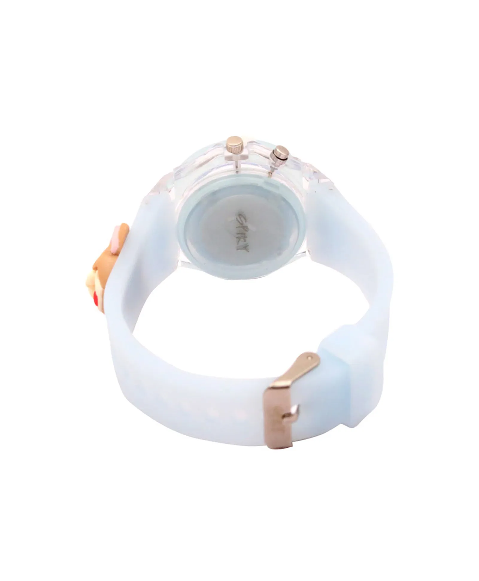 Spiky 3D Cartoon Analog Light Watch for Kids Boys & Girls - Black