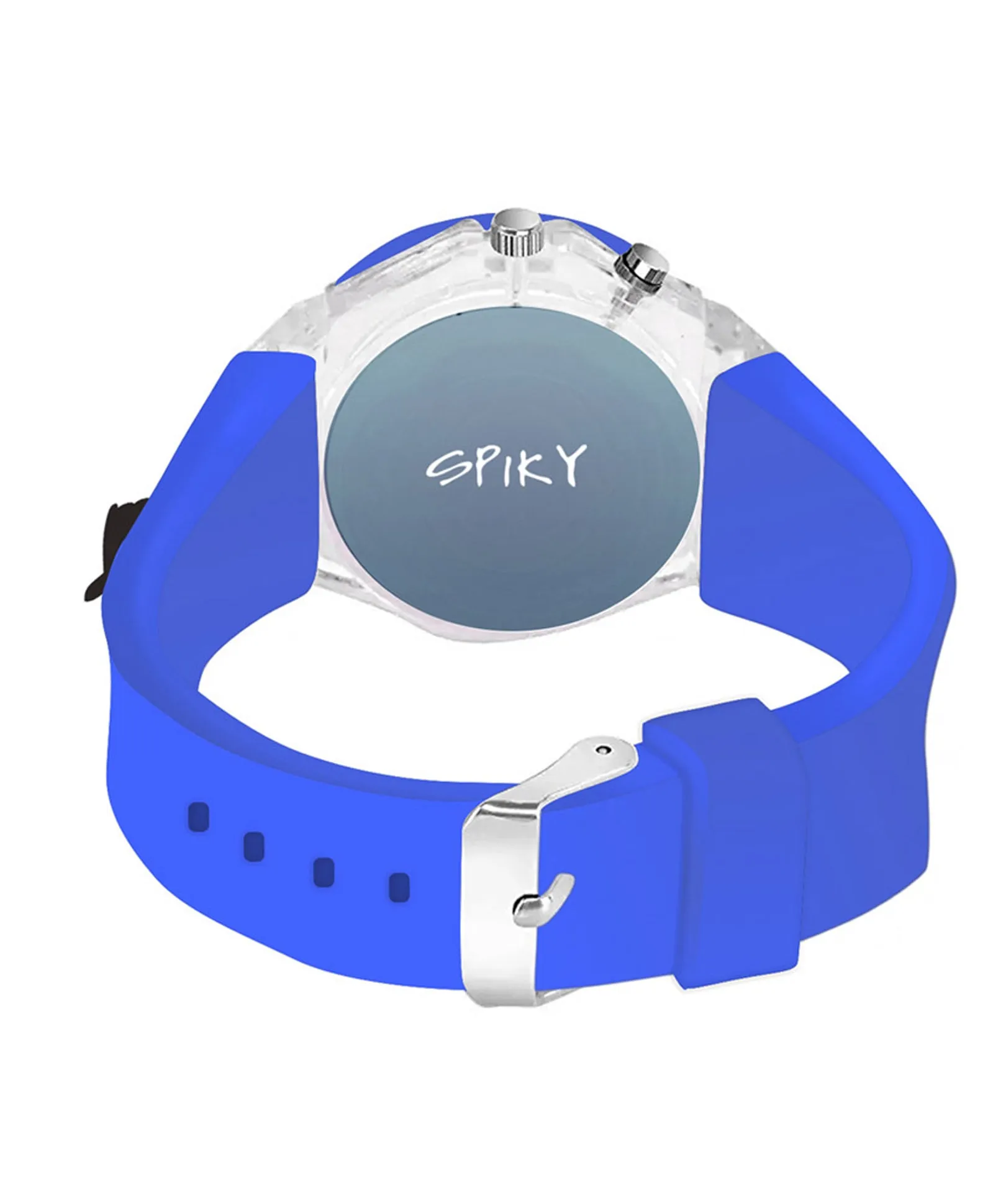 Spiky 3D Cartoon Analog Light Watch for Kids Boys & Girls - Black