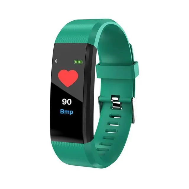 Sports Smart Band Heart Rate Fitness Tracker Smart Bracelet Waterproof Smartband Blood Pressure Smart Wristband Smart Watch Men