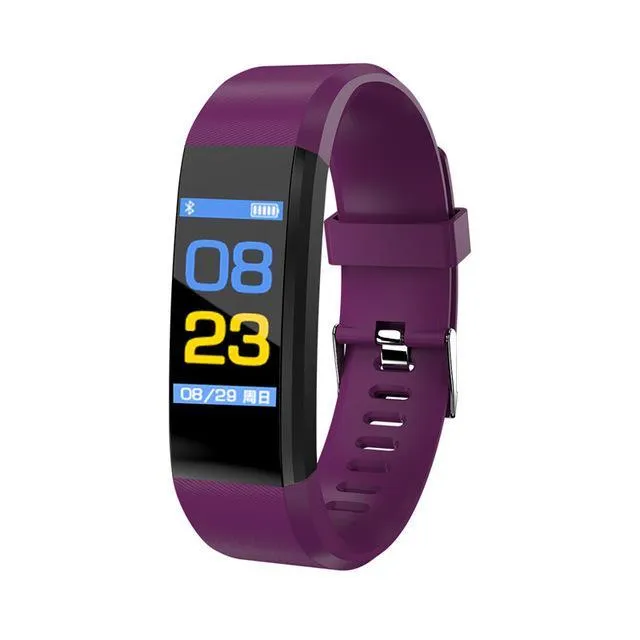 Sports Smart Band Heart Rate Fitness Tracker Smart Bracelet Waterproof Smartband Blood Pressure Smart Wristband Smart Watch Men