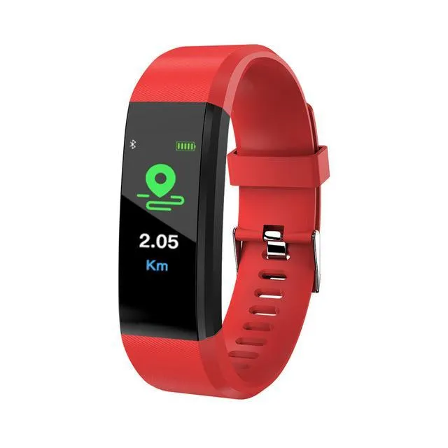 Sports Smart Band Heart Rate Fitness Tracker Smart Bracelet Waterproof Smartband Blood Pressure Smart Wristband Smart Watch Men
