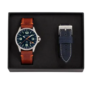T9 Bluebird Sapphire Set | 42mm, Blue Nylon Strap