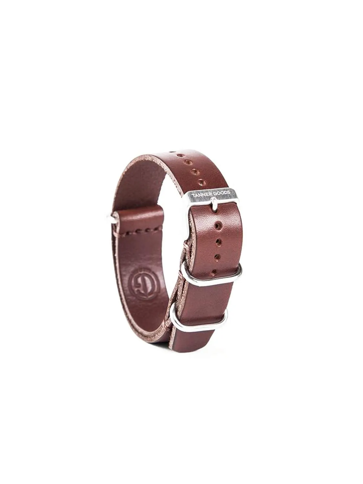 Tanner Goods Watch Nato Strap Cognac 20mm