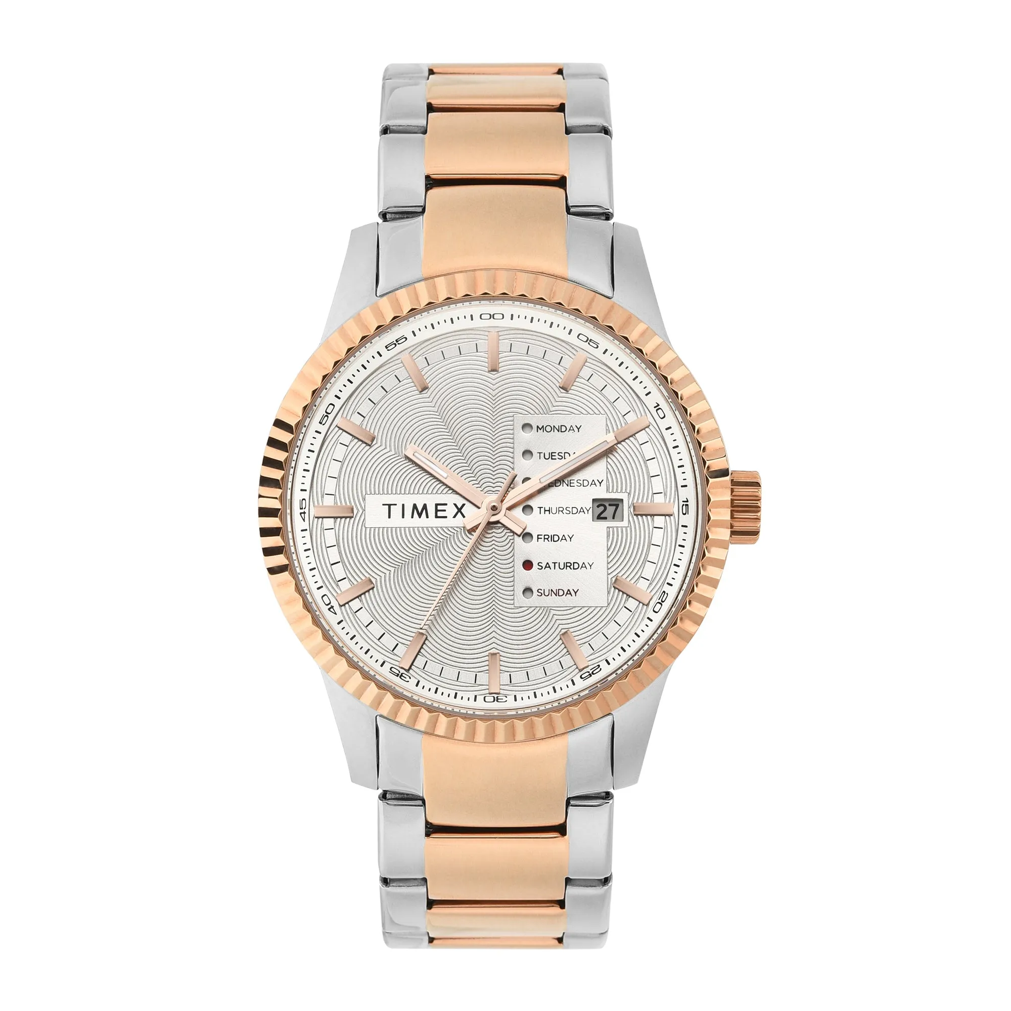 Timex Analog Silver Dial Men Watch - TWEG15103