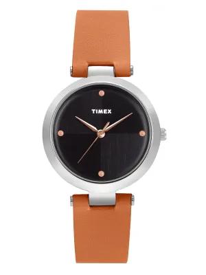 Timex Black Dial Women Analog Watch - TWEL11814