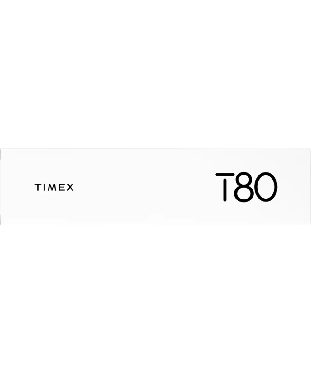 Timex T80 34mm Stainless Steel Expansion Band Watch