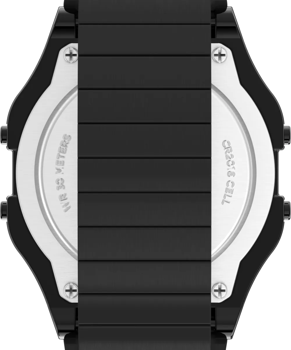 Timex T80 34mm Stainless Steel Expansion Band Watch
