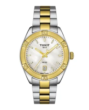 Tissot Ladies Two-tone Chic Pr100 Watch