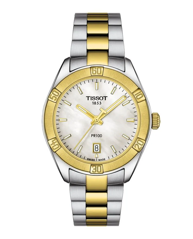 Tissot Ladies Two-tone Chic Pr100 Watch