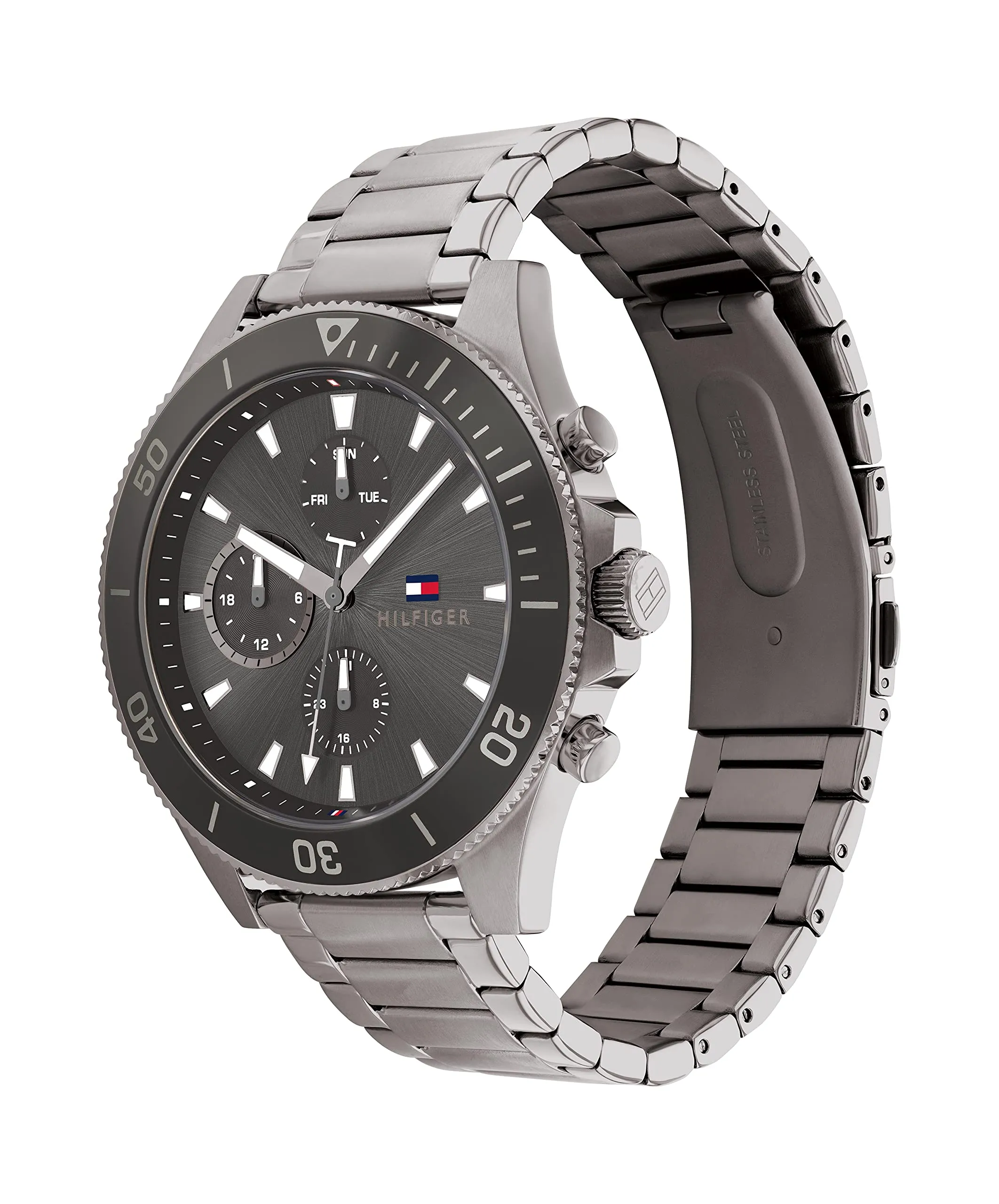 Tommy Hilfiger Analog Gray Dial Men's Watch-TH1791918