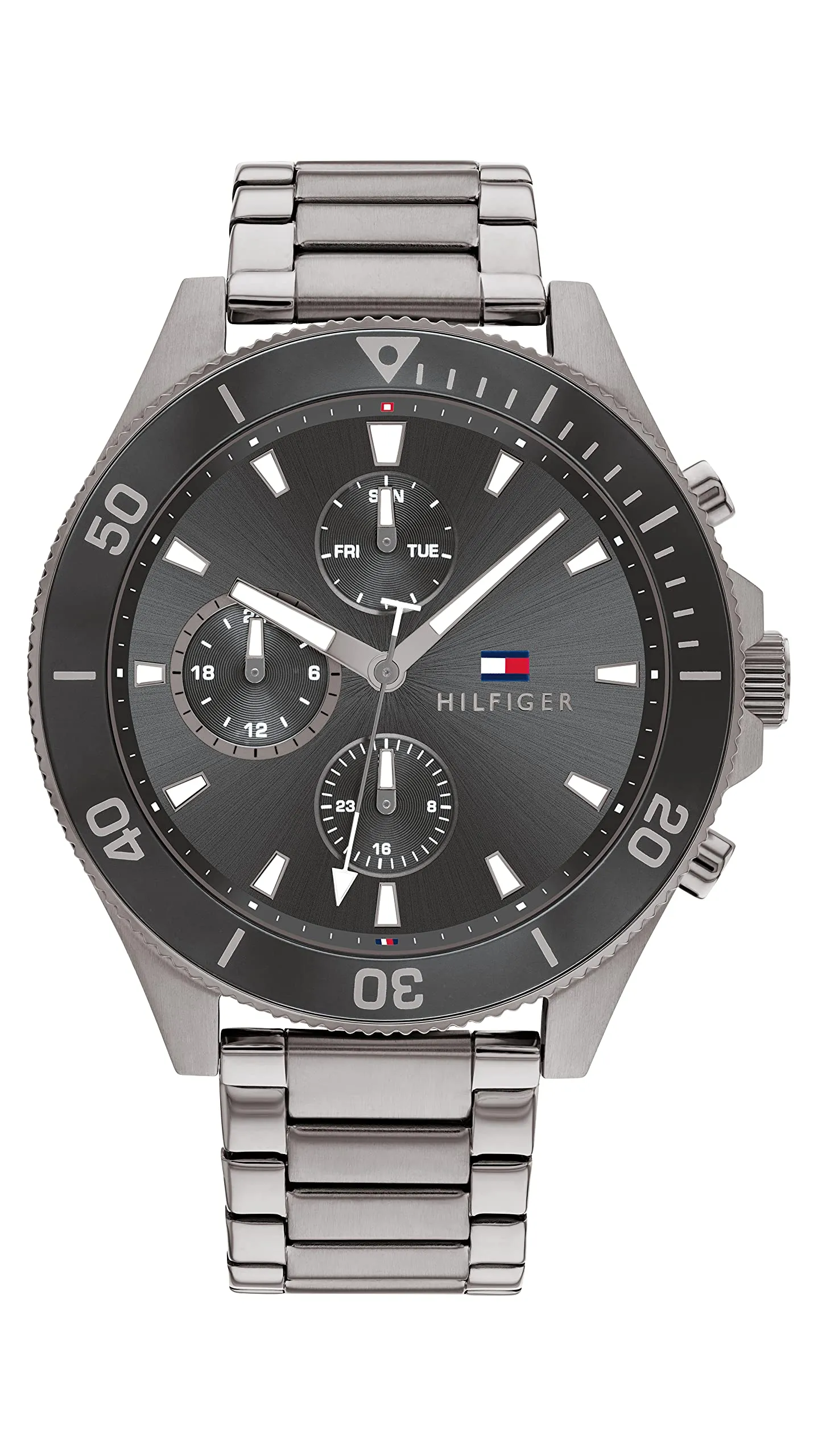 Tommy Hilfiger Analog Gray Dial Men's Watch-TH1791918