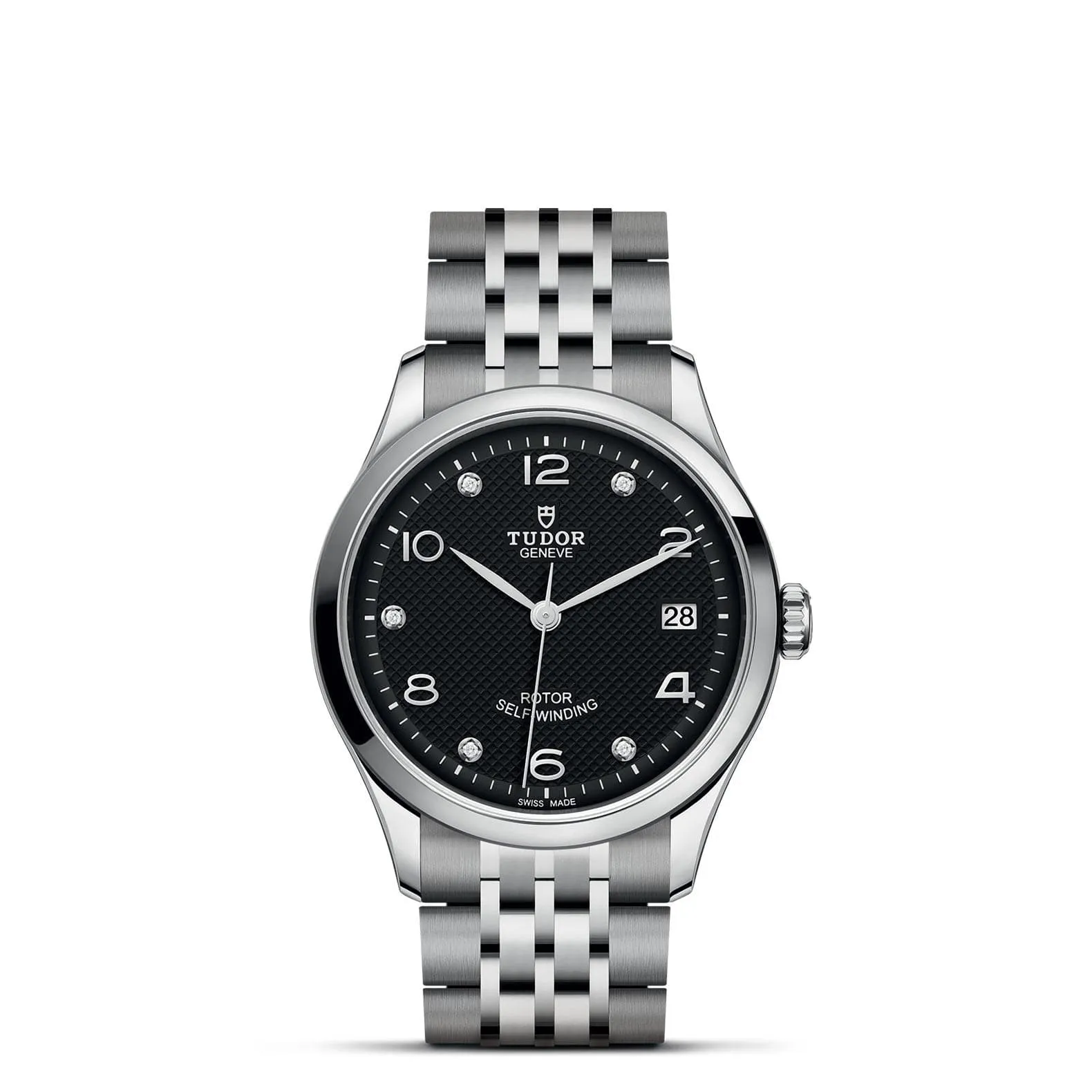 TUDOR 1926 36mm Steel Black Diamond Dial Watch - M91450-0004