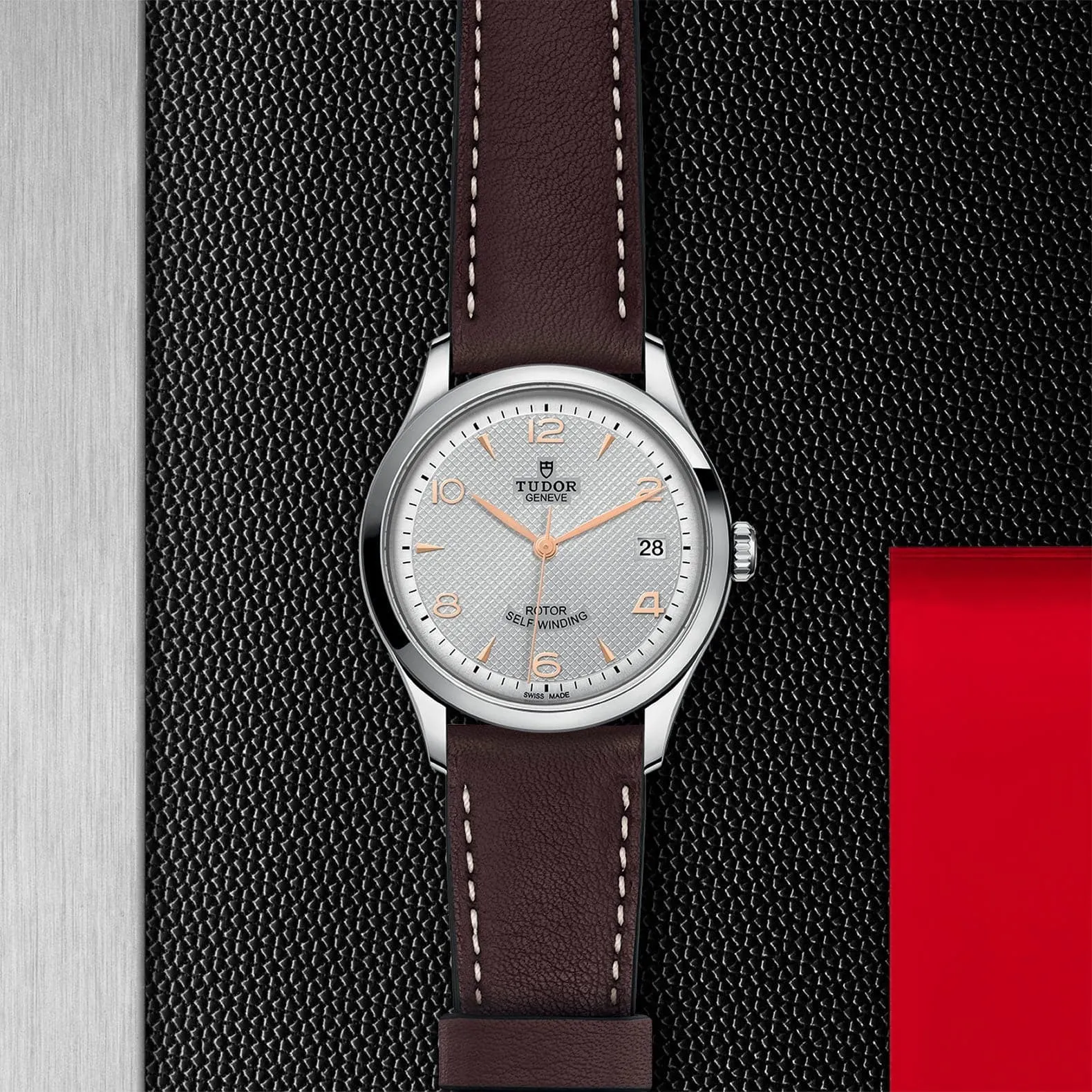 TUDOR 1926 36mm Steel Gray Dial Watch - M91450-0006