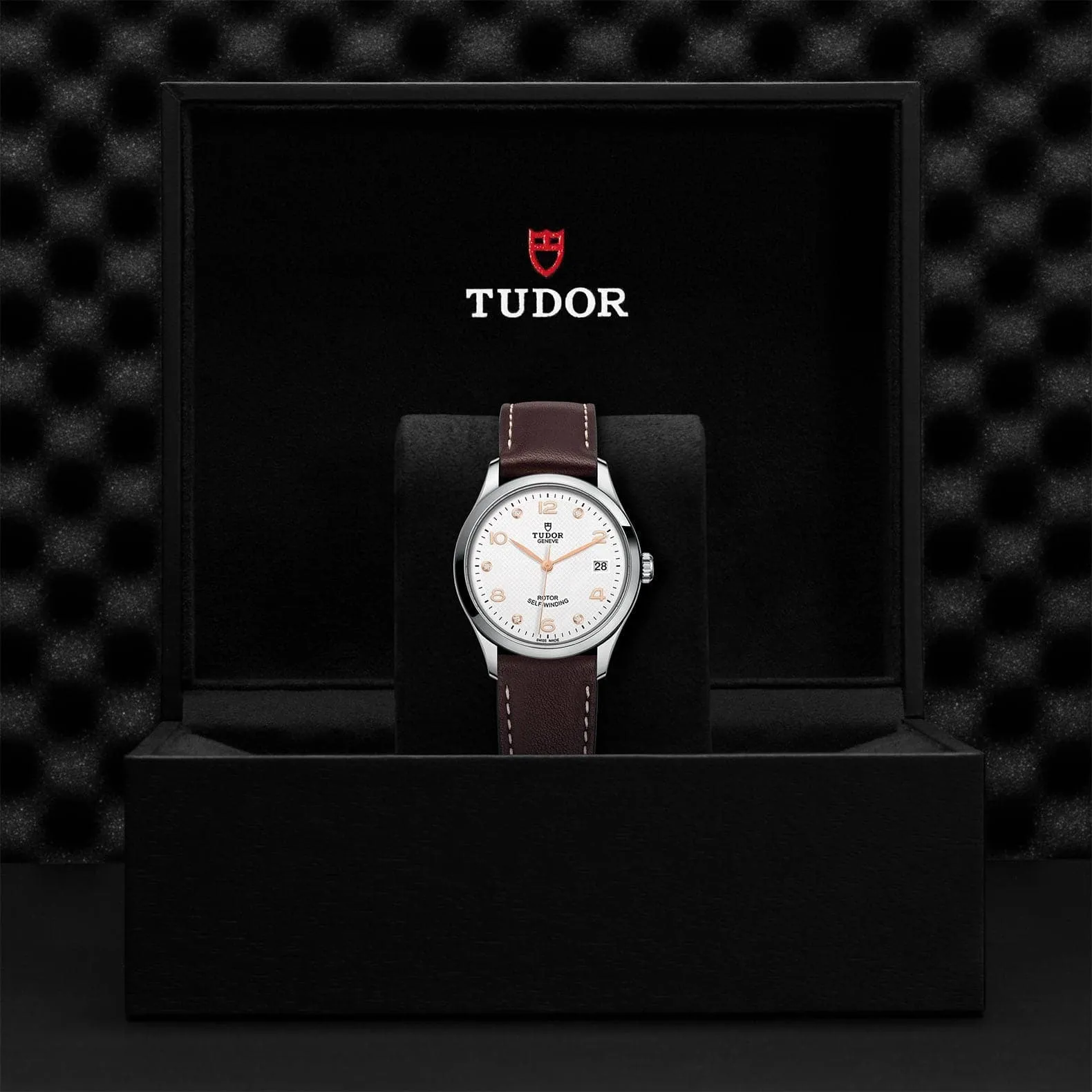 TUDOR 1926 36mm Steel White Diamond Dial Watch - M91450-0014