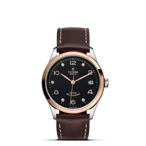 TUDOR 1926 36mm Steel/Gold Black Diamond Dial Watch - M91451-0008