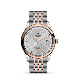 TUDOR 1926 39mm Steel Rose Gold Gray Dial Watch - M91551-0001