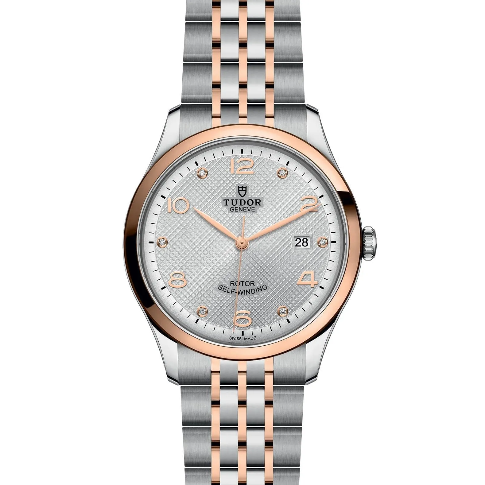 TUDOR 1926 41mm Diamond Dial Steel/Rose Gold Bracelet-M91651-0002