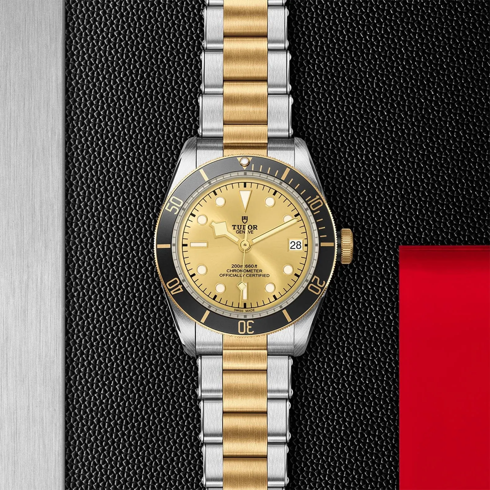 TUDOR Black Bay S&G 41mm Steel And Gold Men's Watch - M79733N-0004