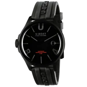 U-Boat Watch Darkmoon 44 Black Curved PVD 9544