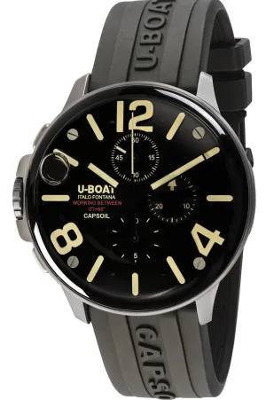 UB Watch Capsoil 45 Chrono SS Rubber Strap