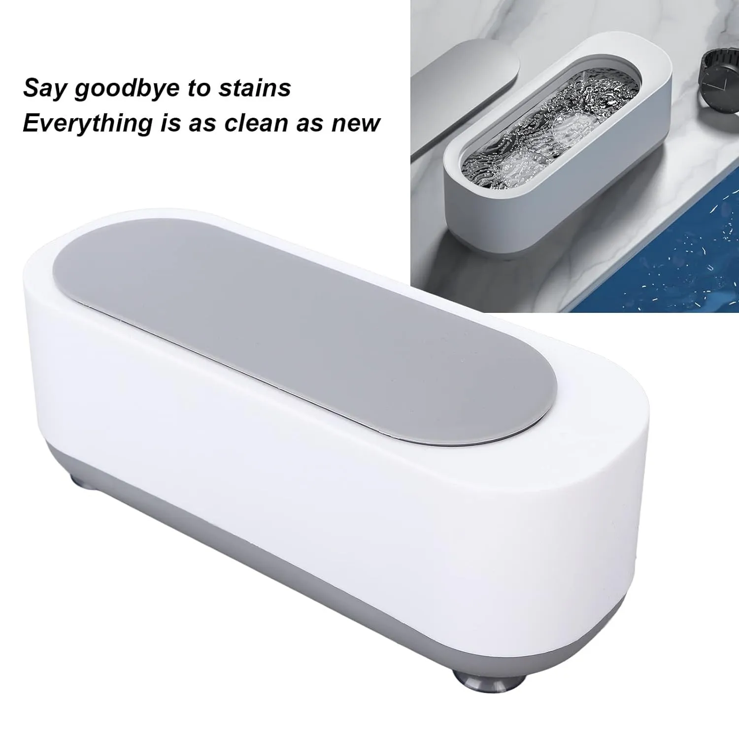 Ultrasonic Cleaning Machine – For Rings, Silver, Glasses, & Watches